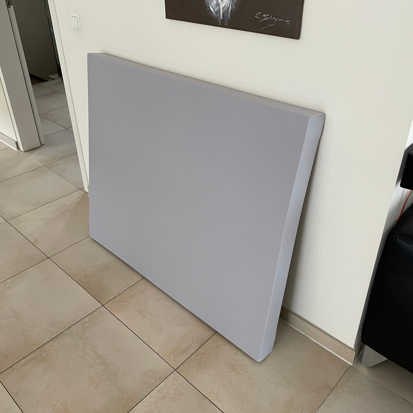 Akoestisch paneel 120x100cm, kleur grijs