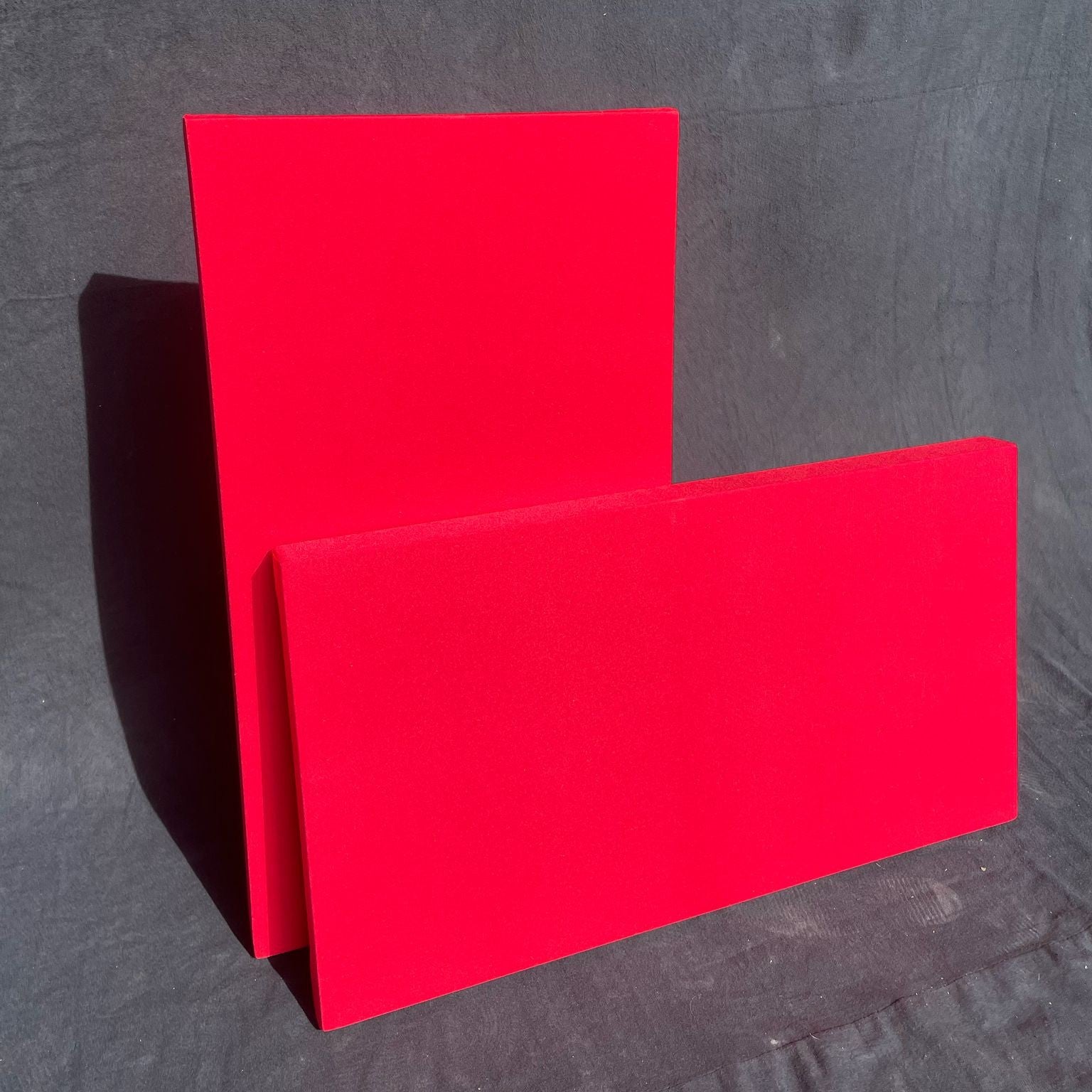 Akoestisch paneel, rood 100x60cm