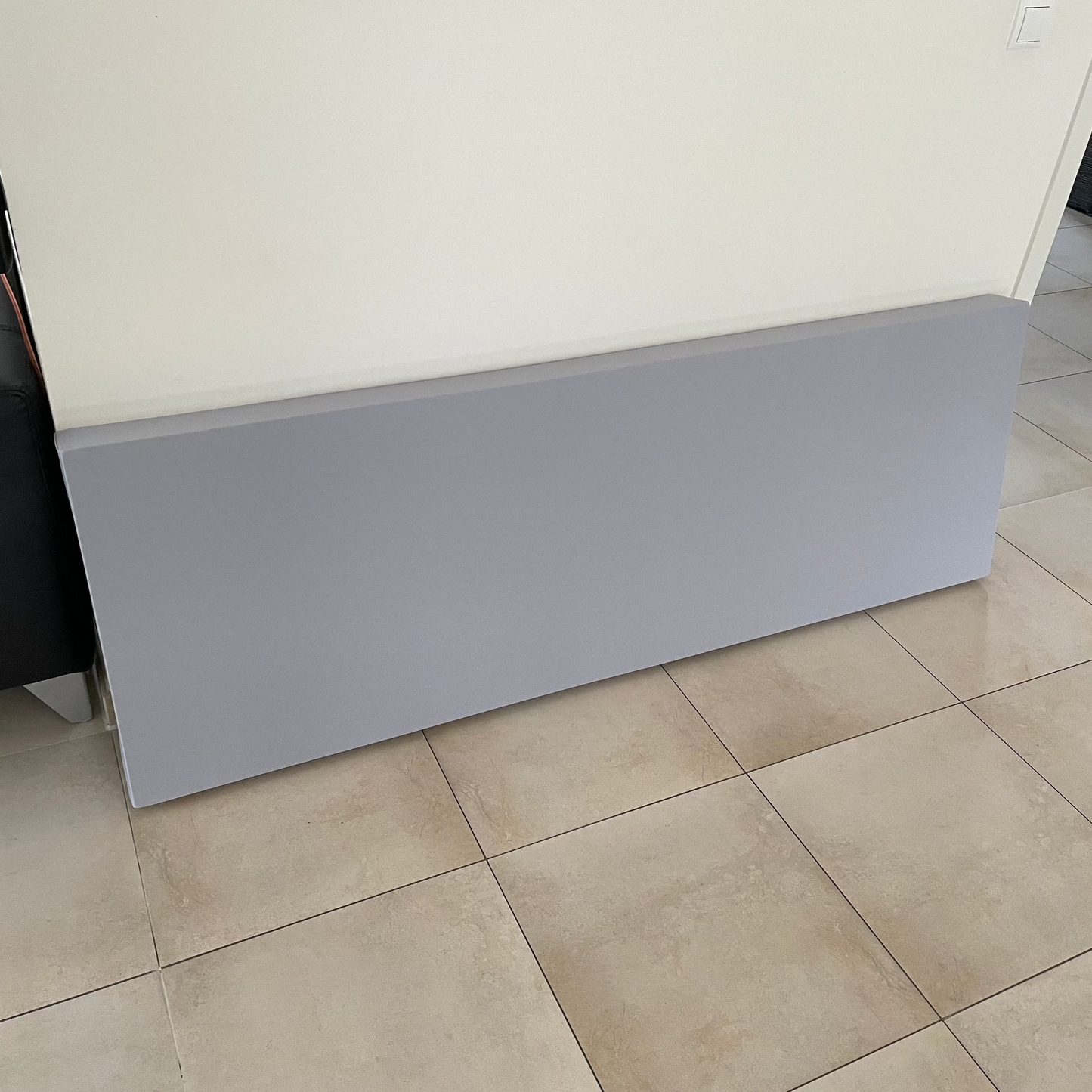 Akoestisch paneel 180x60cm, kleur grijs
